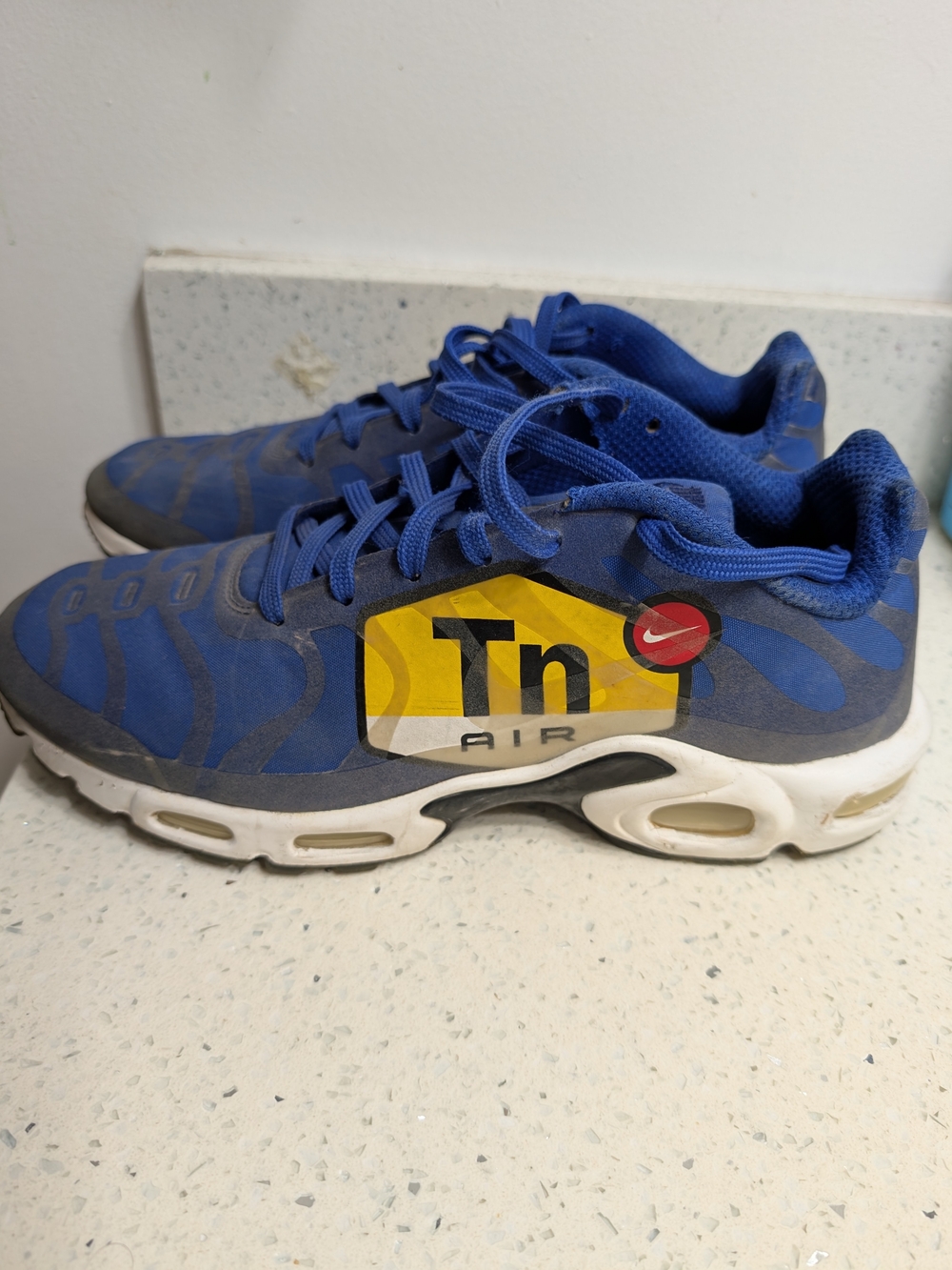 Nike Men's  Blue Tn Air Athletic Shoes